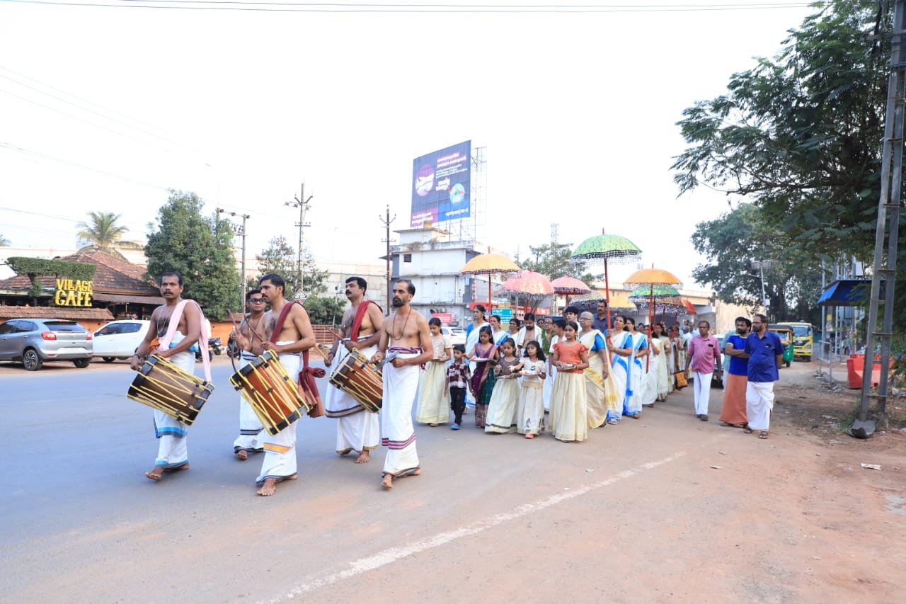 മാതോത്ത് ശ്രീ മഹാവിഷ്ണുക്ഷേത്ര ബ്രഹ്മകലശ മഹോൽസവത്തിന് തുടക്കമായി